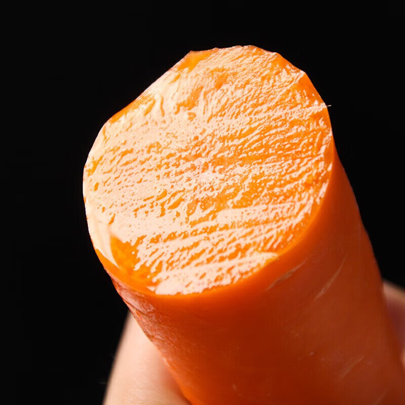 佑嘉木（BlessedWood）鲜现挖现发带泥胡萝卜农家自种蔬菜水果沙地红萝卜 净重8.5-9斤精选装