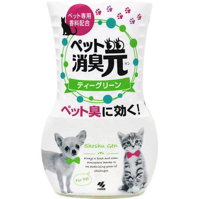 小林制药（KOBAYASHI）空气清新剂空气清新房间香水除臭消臭清香剂400ml日本进口 茶清香（宠物用）