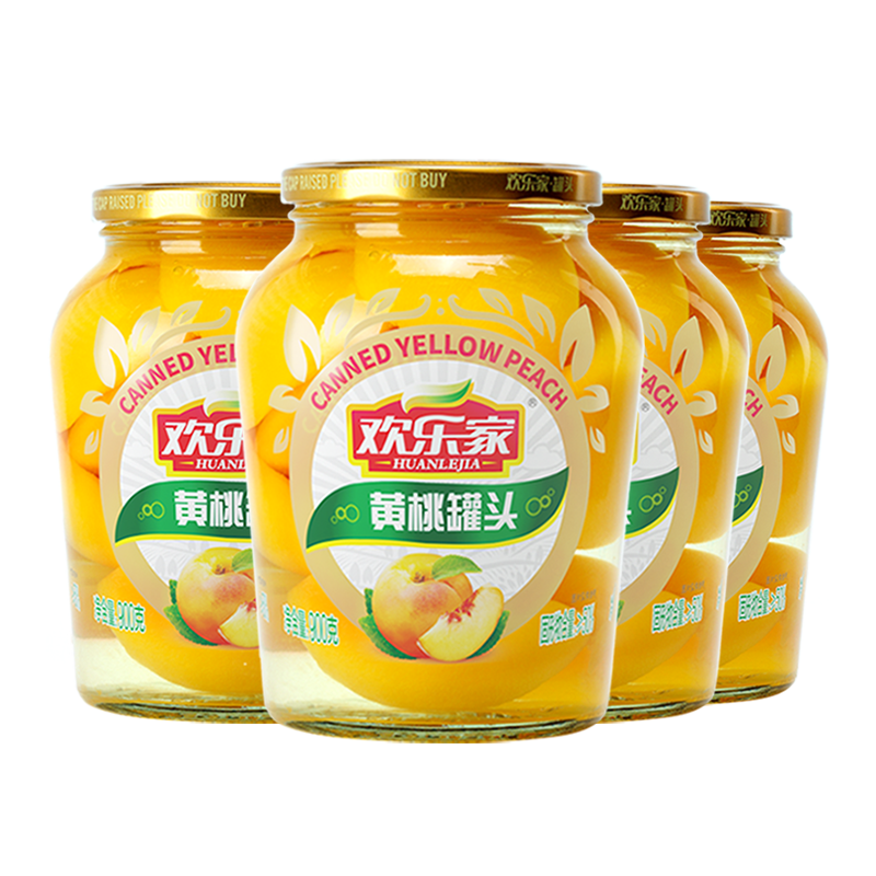 尽享美味｜欢乐家黄桃罐头价格变化趋势图及消费评价