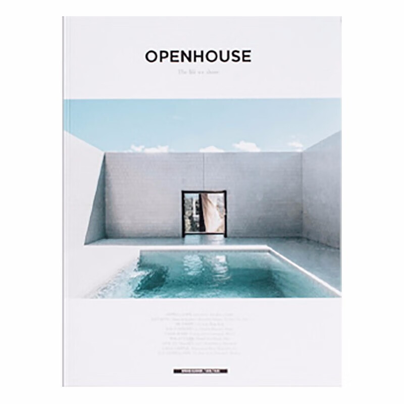 【包邮】【订阅】openhouse 西班牙 英文原版 居家生