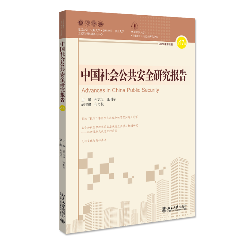 中国社会公共安全研究报告·第17辑