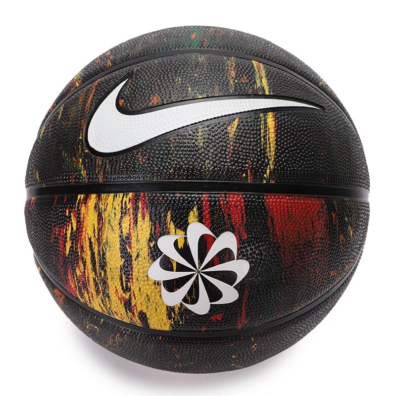 耐克（NIKE）橡胶街头花式篮球 成人室内外水泥地 防滑耐磨7号 环保主题篮球 N100703797307/DR5095-973