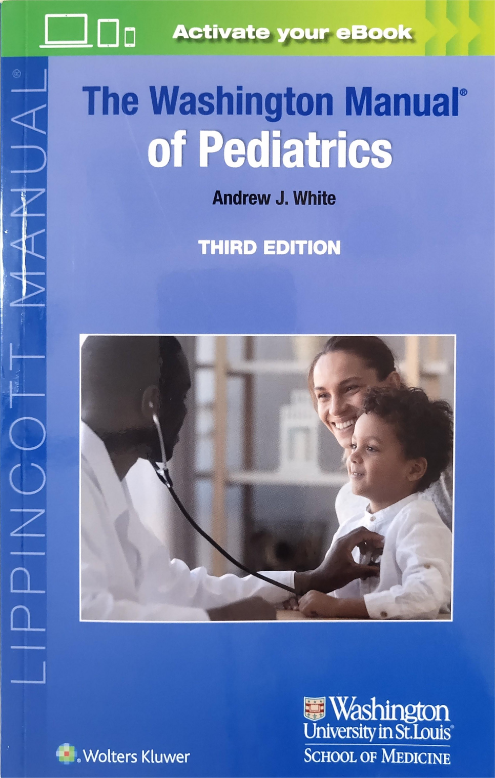 预定the washington manual of pediatrics华盛顿儿科手册