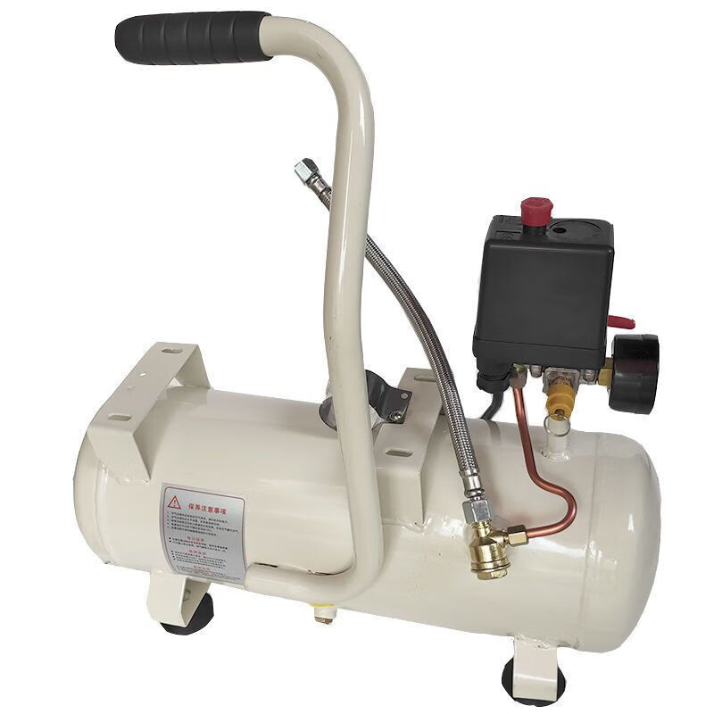 孤鹰空压机储气罐碳钢无油气泵气桶diy改装压缩机气包8l30l风机压力罐