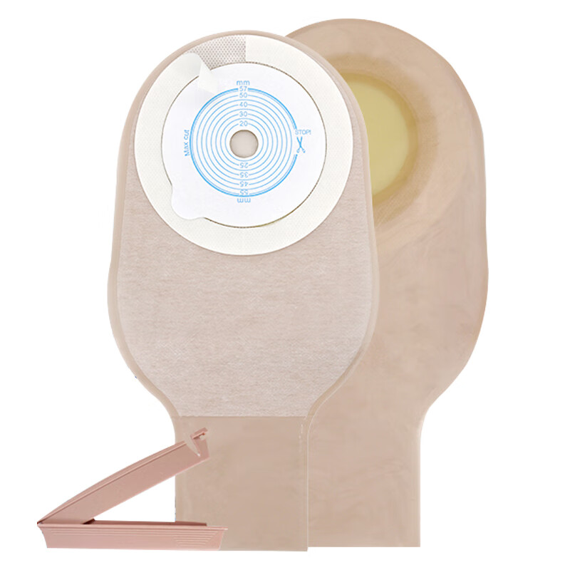 hdl-hendry亨德利一件式肛肠造口袋双层底盘开口式大便袋肠道造瘘袋 5