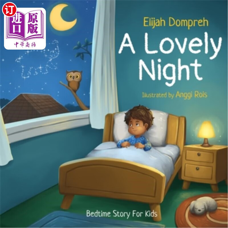 海外直订a lovely night: bedtime story for kids 一个美好的夜晚
