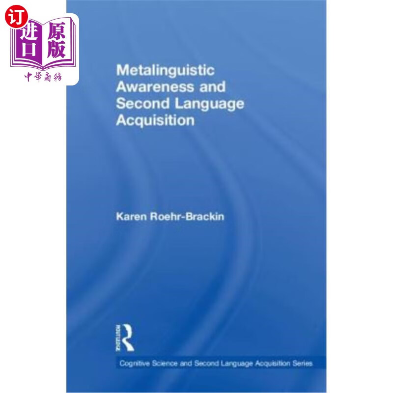 海外直订metalinguistic awareness and second language acquisition