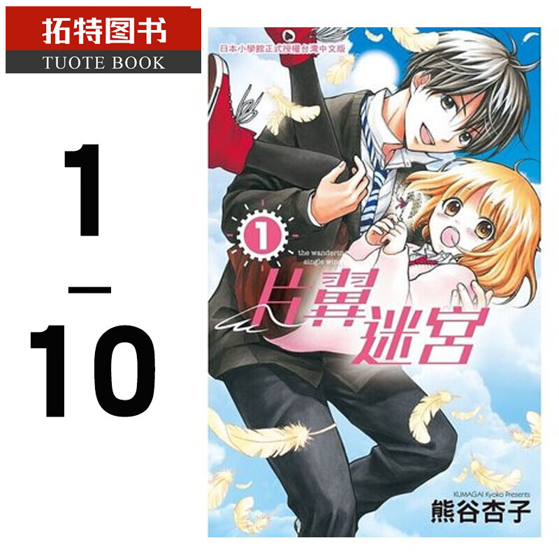 现货 台版漫画套书 熊谷杏子片翼迷宫1-10完片翼ラビリンス 长鸿 漫画