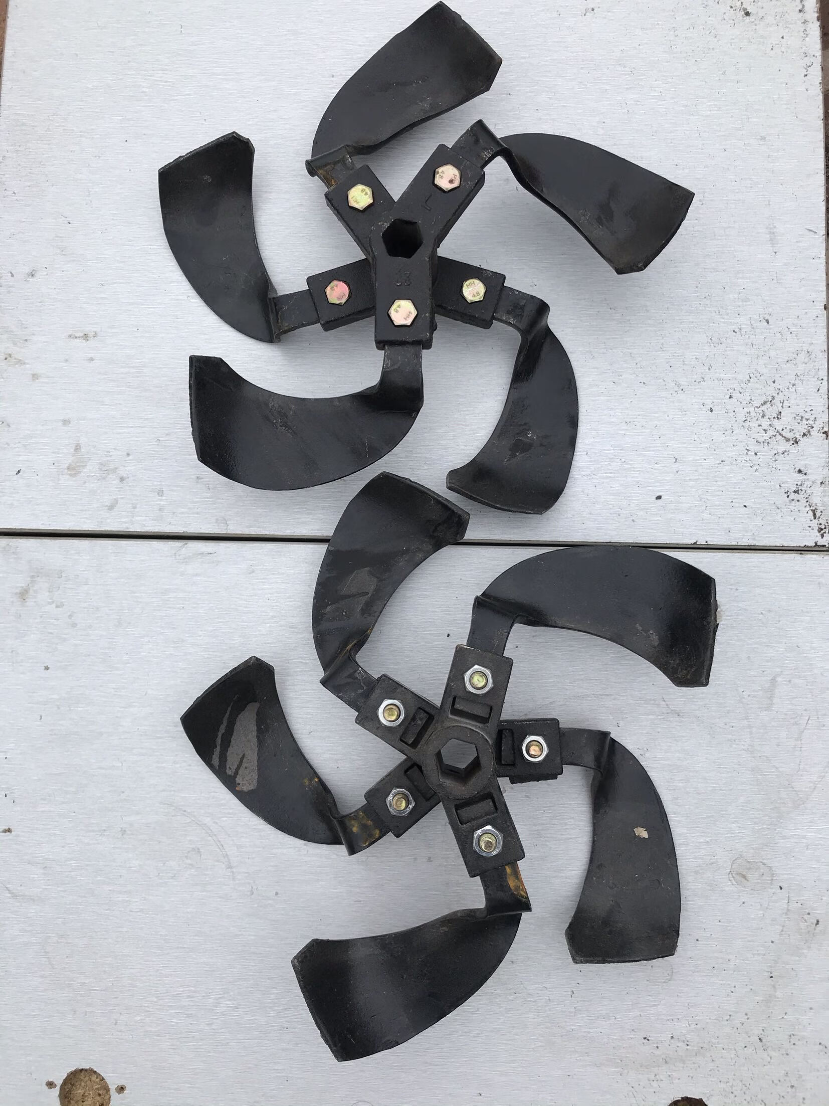 墨薰槿澜郜田园管理机微耕机开沟培土刀四驱后旋小型旋耕机开沟刀23轴