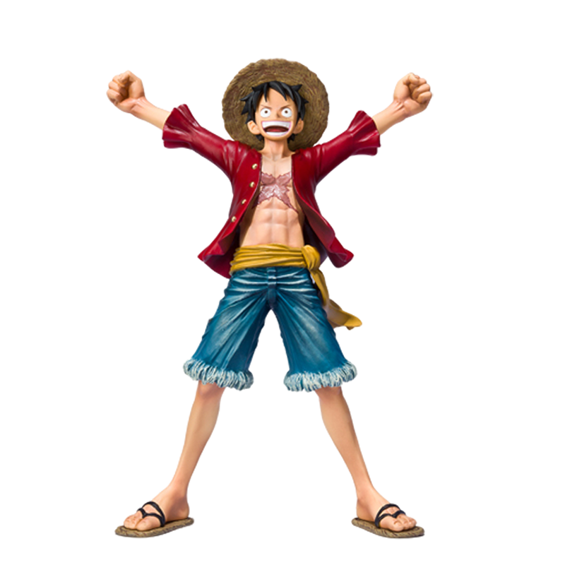 海贼王 手办 zero 两年后新世界 摆件生日礼物圣诞节 路飞 高约14cm