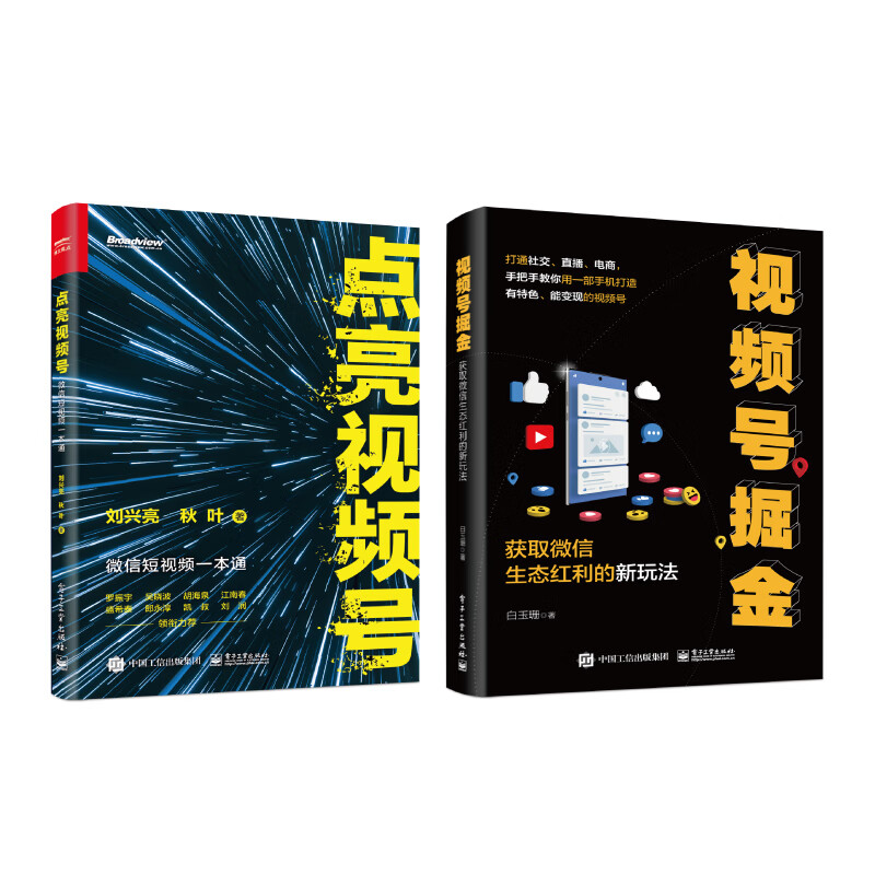 视频号运营从入门到精通：点亮视频号+视频号掘金（套装共2册）