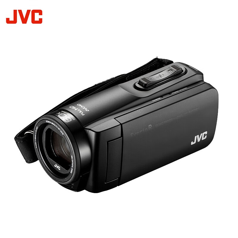杰伟世（JVC）GZ-R465BAC 家用/直播高清数码摄像机 /DV/摄影机/录像机 黑色 套餐一