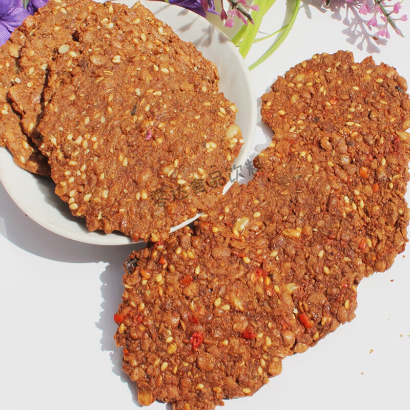 tlxt豆酱饼酱锅饼酱窝窝油炸酱饼臭豆饼豆糁河南濮阳五香麻辣即食特产