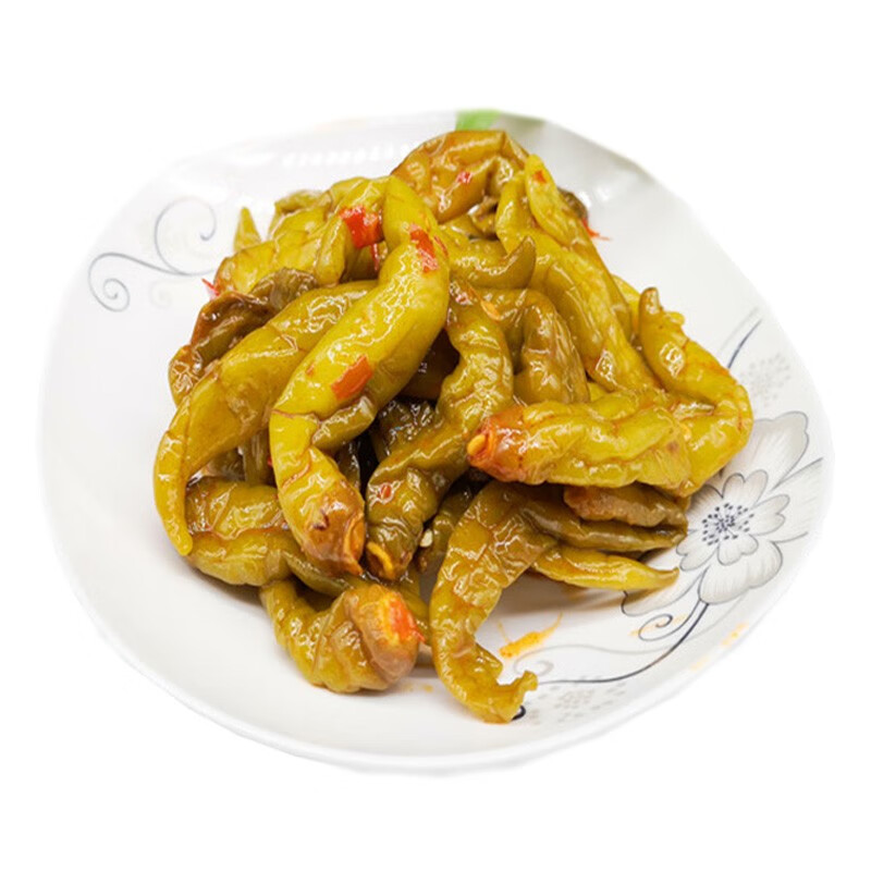 木之馨泡椒腌辣椒500gx5袋咸菜腌制青椒下饭拌面小菜湘味泡椒开味稀饭