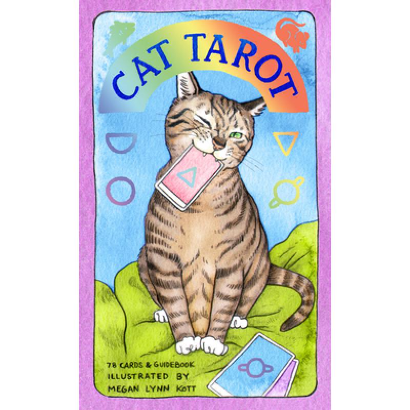 现货 猫咪塔罗牌:78张卡片和指南 Cat Tarot: 78 Cards and Guidebook