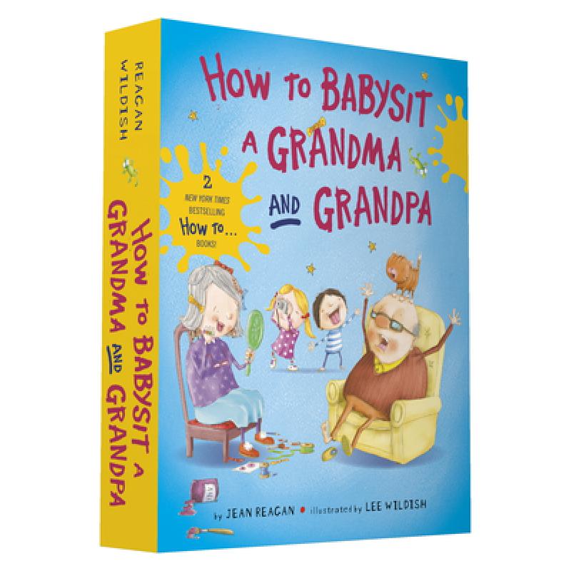 预订 how to babysit a grandma and grandpa board b.
