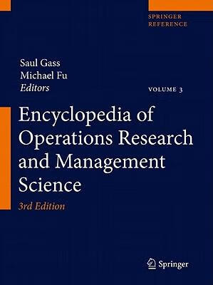 预订Encyclopedia of Operations Research and Manageme