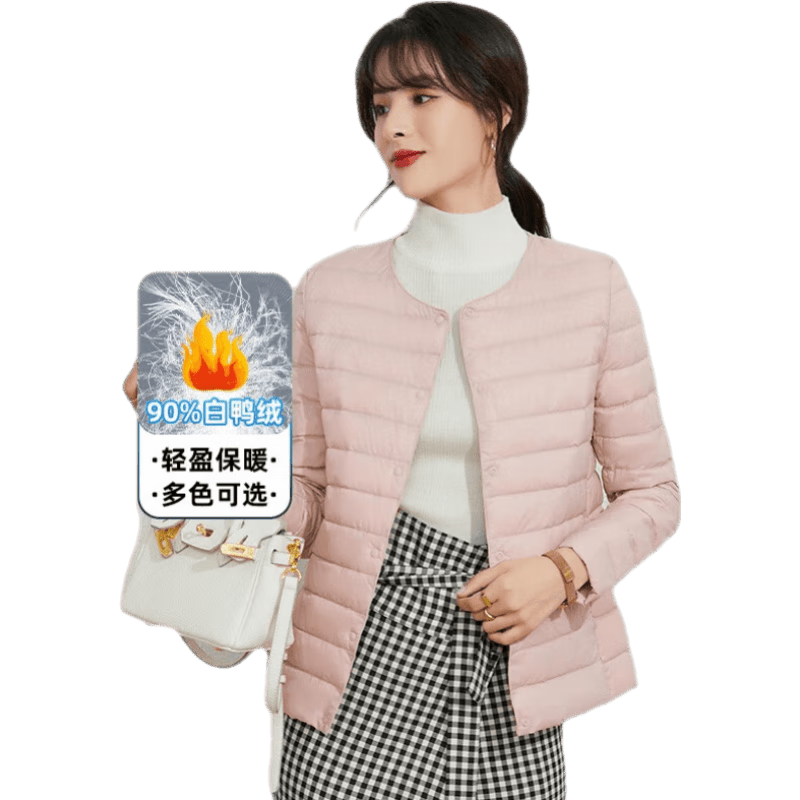 ���ڲ�������¹���޷�Ů�ᱡ������2024�ﶬ���¿�Ůʿ����⴩�ڵ���ů�������� ����ɫ XL ���Ƽ�115-125�