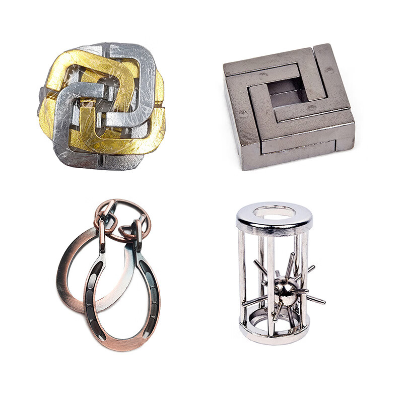 漯丰 鲁班锁高难度成老人烧脑解密6-10-12儿童男智力puzzle解锁玩具