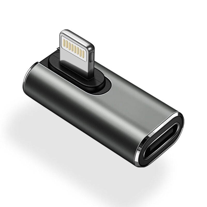 拓思曼 适用于双typec数据线弯头转换器13苹果12pd20w充电线11手机pro