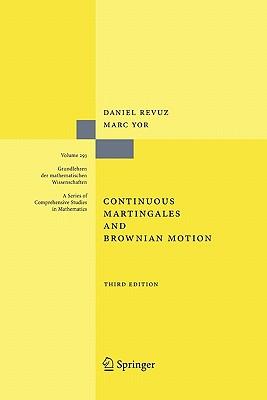 预订Continuous Martingales and Brownian Motion