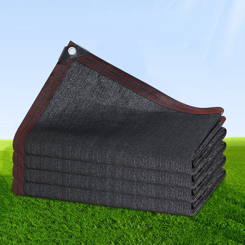 迪斯卡沃遮阳网加厚加密防晒网抗老化遮阴黑网隔热家用阳台楼顶户外