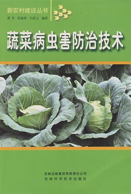 蔬菜病虫害防治技术 薛争编【正版】
