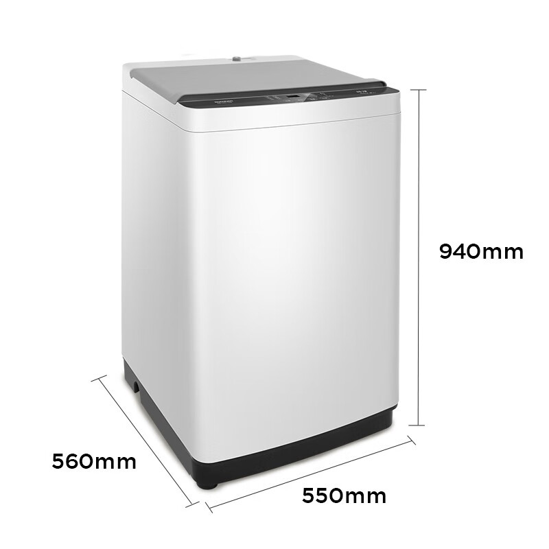 容声 波轮洗衣机全自动 10公斤大容量 一级能效 DD直驱变频 10种程序 快洗 省水节能 RB100D1526B