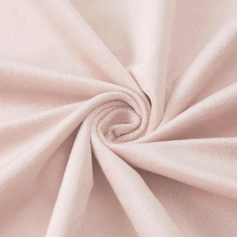 婚礼背景布幔 婚礼背景布料天鹅绒浪漫少女粉色婚庆布置活动幕布 1886