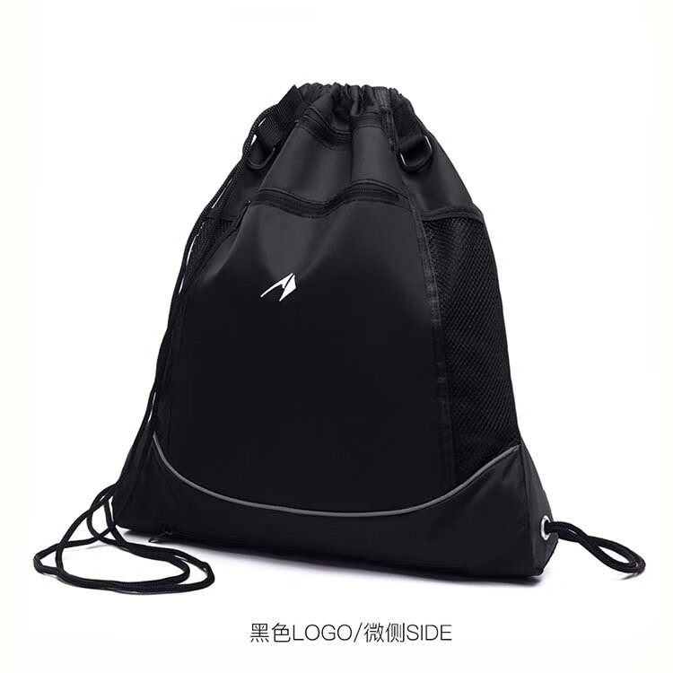 篮球双肩包大容量户外运动包旅行包骑行包头盔包隐藏式网袋 红色