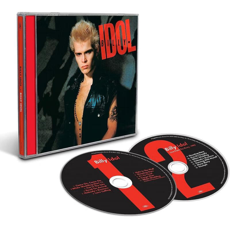 billy idol expanded edition 2cd 比利伊多尔 音乐唱片专辑