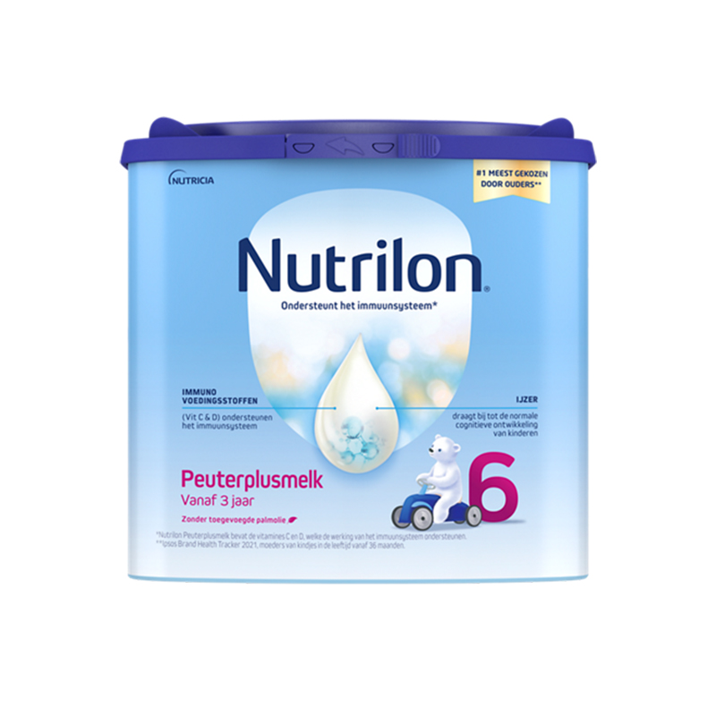 诺优能（Nutrilon）荷兰牛栏 易乐罐 婴幼儿配方奶粉 6段（3岁以上）400g 原装进口