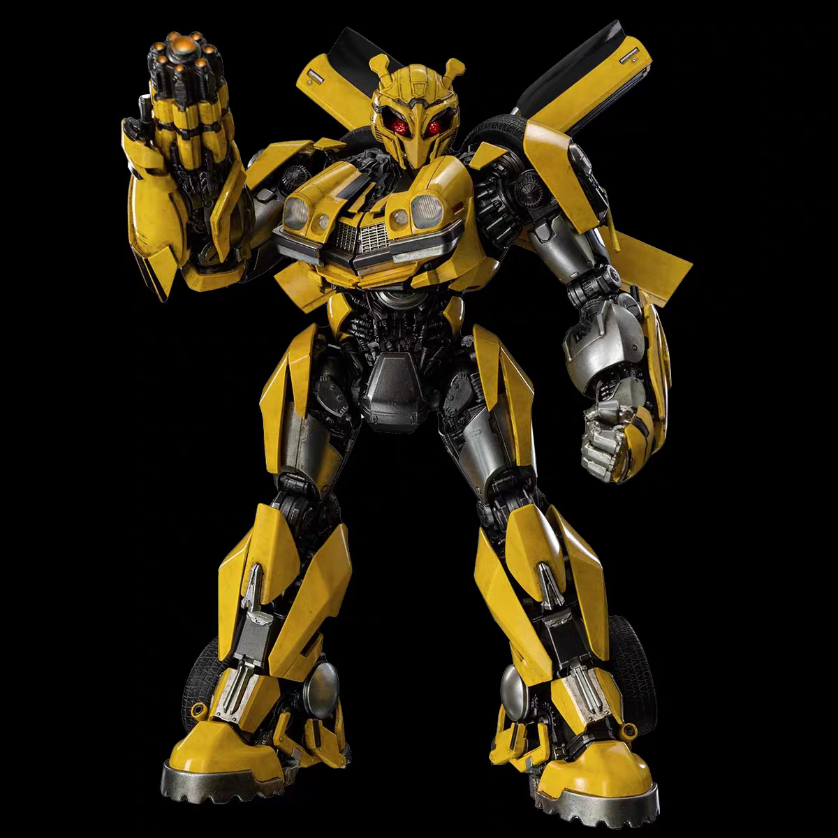 金刚合金秦天柱成品 可动模型摆件阿尔西队长 dlx合金3a大黄蜂