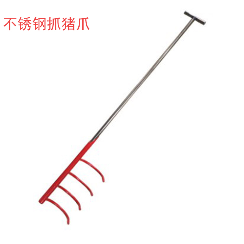 丰崟(fengin)抓猪猪套子钢丝绳捉猪猪套嘴器绳式棍式套狗保定杆