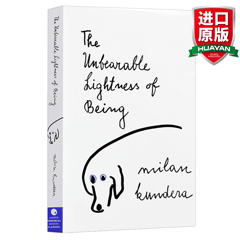 英文原版 不能承受的生命之轻 Unbearable Lightness of Being 全英文版 米兰昆德拉 Milan Kundera