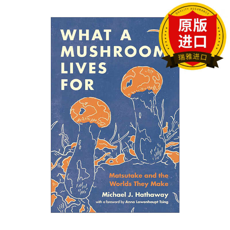英文原版 what a mushroom lives for 蘑菇为何而活 松茸和它们创造的