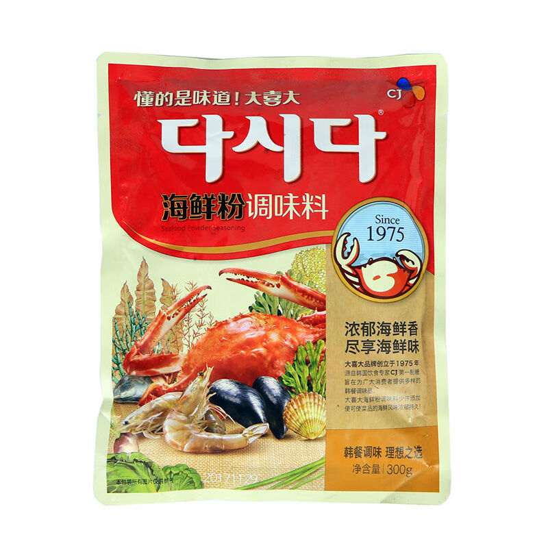 大喜大海鲜粉300g 调味品提鲜 韩国厨房炒菜煲汤火锅料理大酱汤料 大