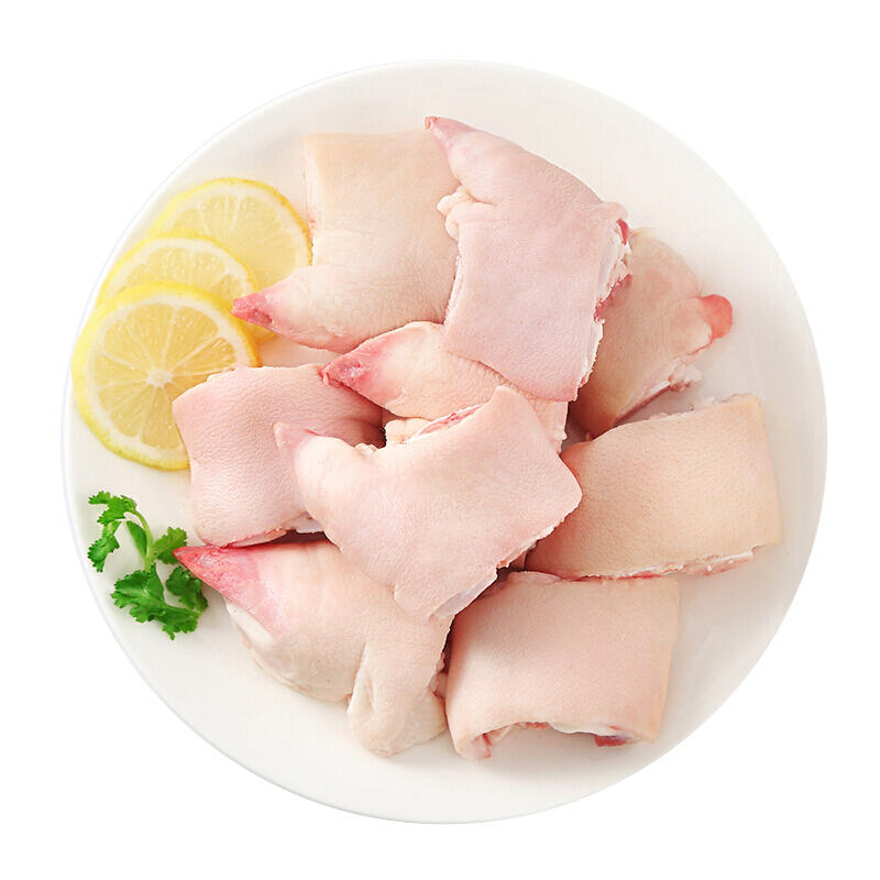 伯贤 新鲜猪蹄生鲜猪后脚猪爪猪肉猪肘 2斤装