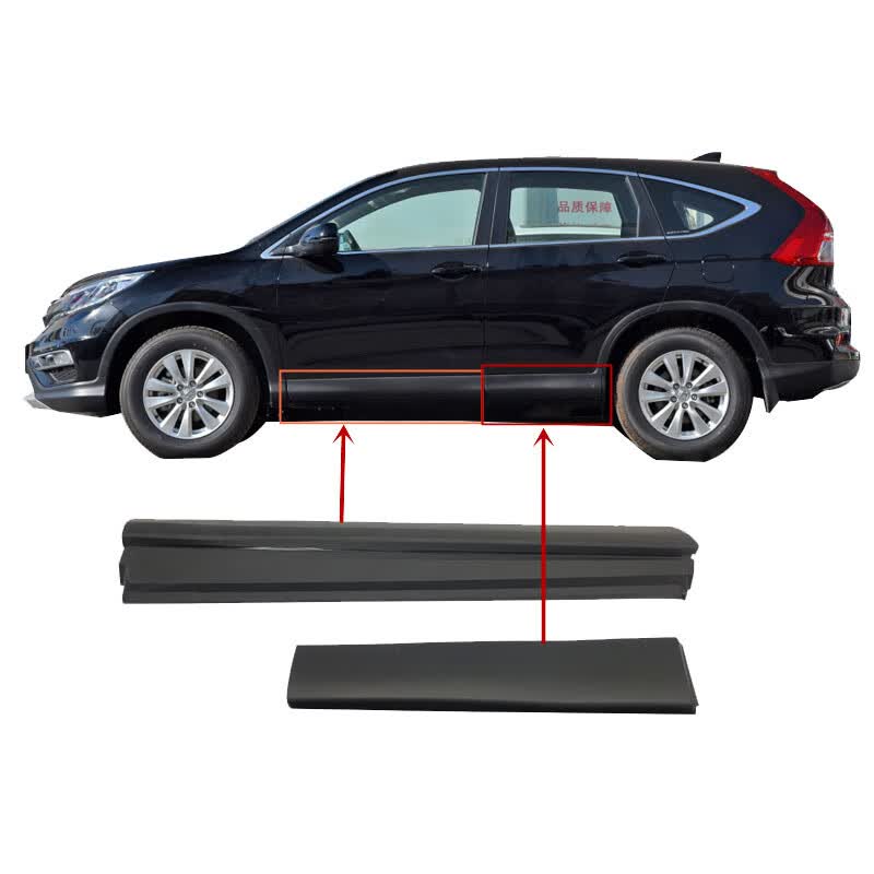 13 14 15 16款思威crv车门下防撞条饰板防擦板下裙边护板 前门主驾