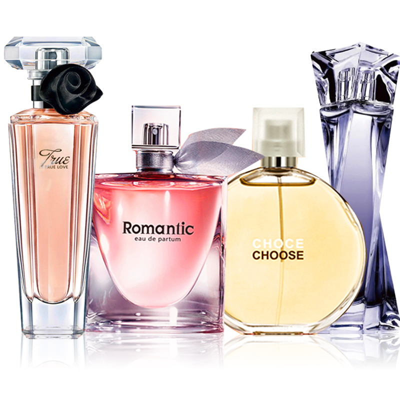 花の物语女士香水四件套礼盒香水女士套装持久清新淡雅香氛女友情人节