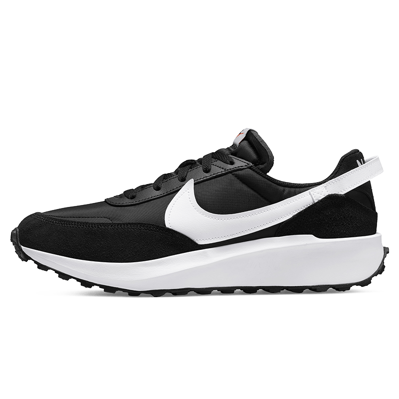 耐克nike男子休闲鞋缓震舒适waffledebut运动鞋dh9522001黑色41码