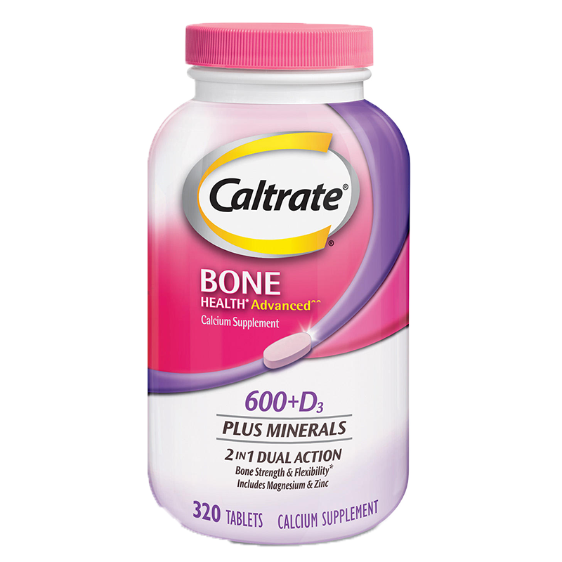 �ƶ���Caltrate̼���D3Ƭ600mg320�� ��þпͭ������ ����ԭװ���ڸ�Ƭ ������������ ���͸�ĸ�����˷۸�320��