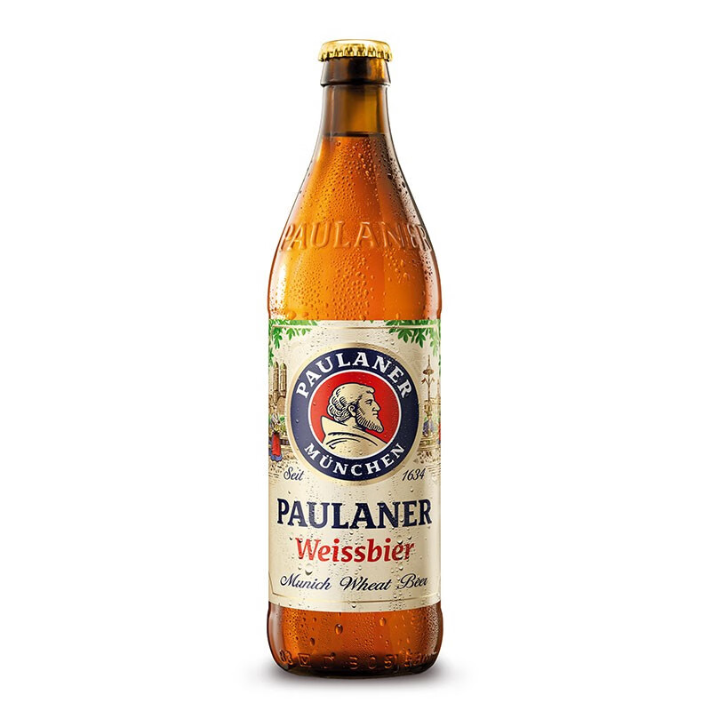 保拉纳/柏龙(paulaner)小麦啤酒500ml*20瓶装 整箱装 德国进口