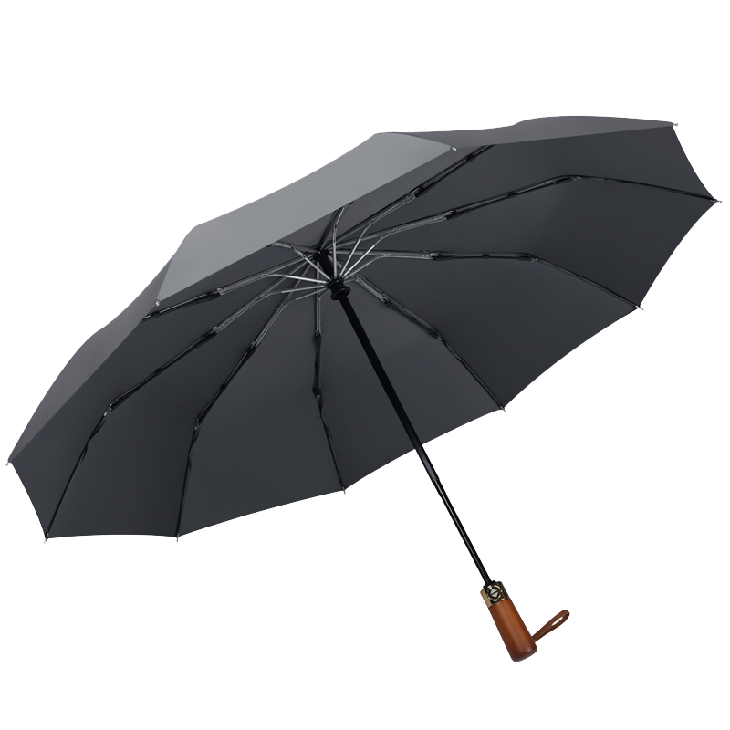莫兰迪雨伞全自动雨伞商务便携折叠伞晴雨两用加固防风学生帅气双人伞s 墨绿色39元