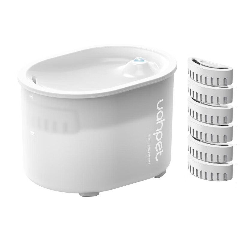 有哈(uah)uah有哈3代貓咪飲水機無(wú)線(xiàn)感應自動(dòng)循環(huán)狗狗喂水器寵 三代飲水機(7500毫安)+濾芯組合