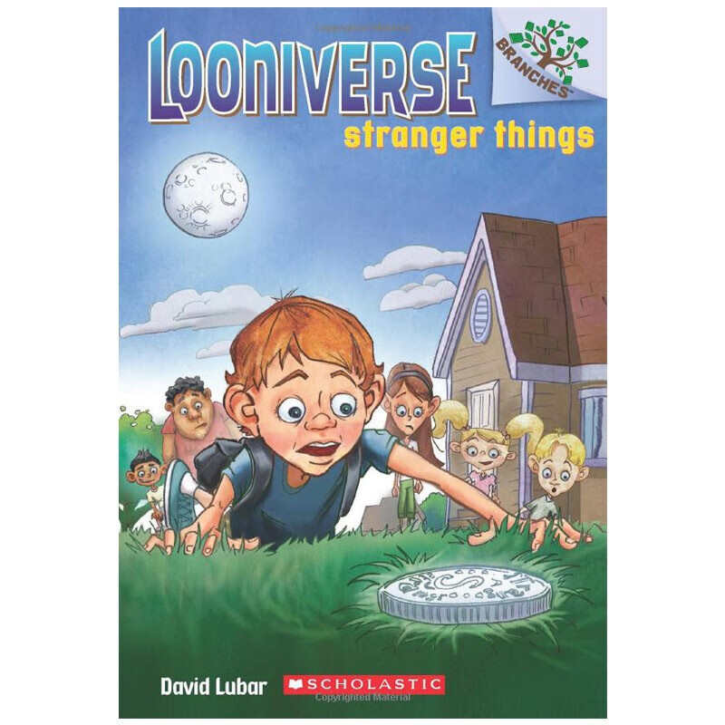 【现货】looniverse#1: stranger things奇人异事 英文原版儿童桥梁书