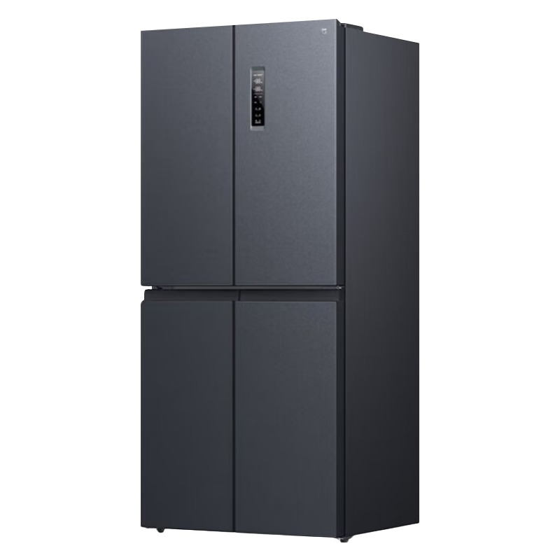 小米米家冰箱520升双变频一级能效十字双开门四开门家用大容量电冰箱保鲜银离子除菌净味BCD-520WMSA