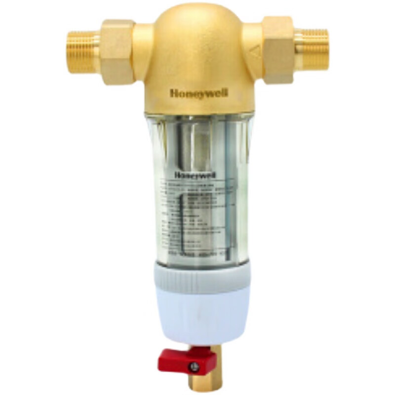 霍尼韦尔（Honeywell）40微米前置过滤器 家用全屋中央净水大流量 PFF31H19-EC 不包安装(送PPR接头+排污管)