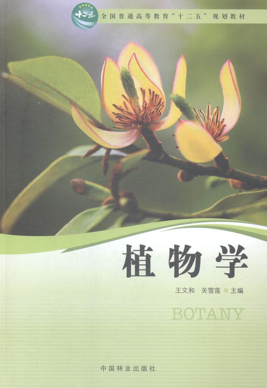 植物学(高十二五)王文和中国林业出版社9787503878299 大中专教材教辅