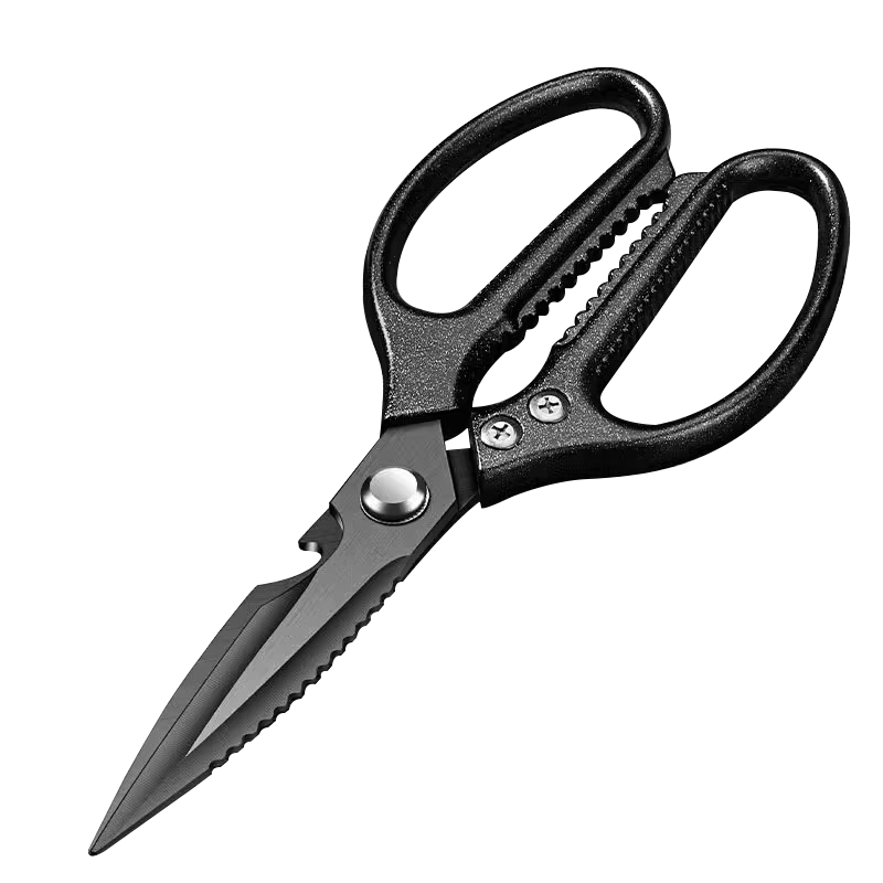 派萊斯德國廚房強力剪刀多功能家用不銹鋼雞骨剪食物剪烤肉剪食品級剪子 【防粘不生銹】鍍鈦廚房剪